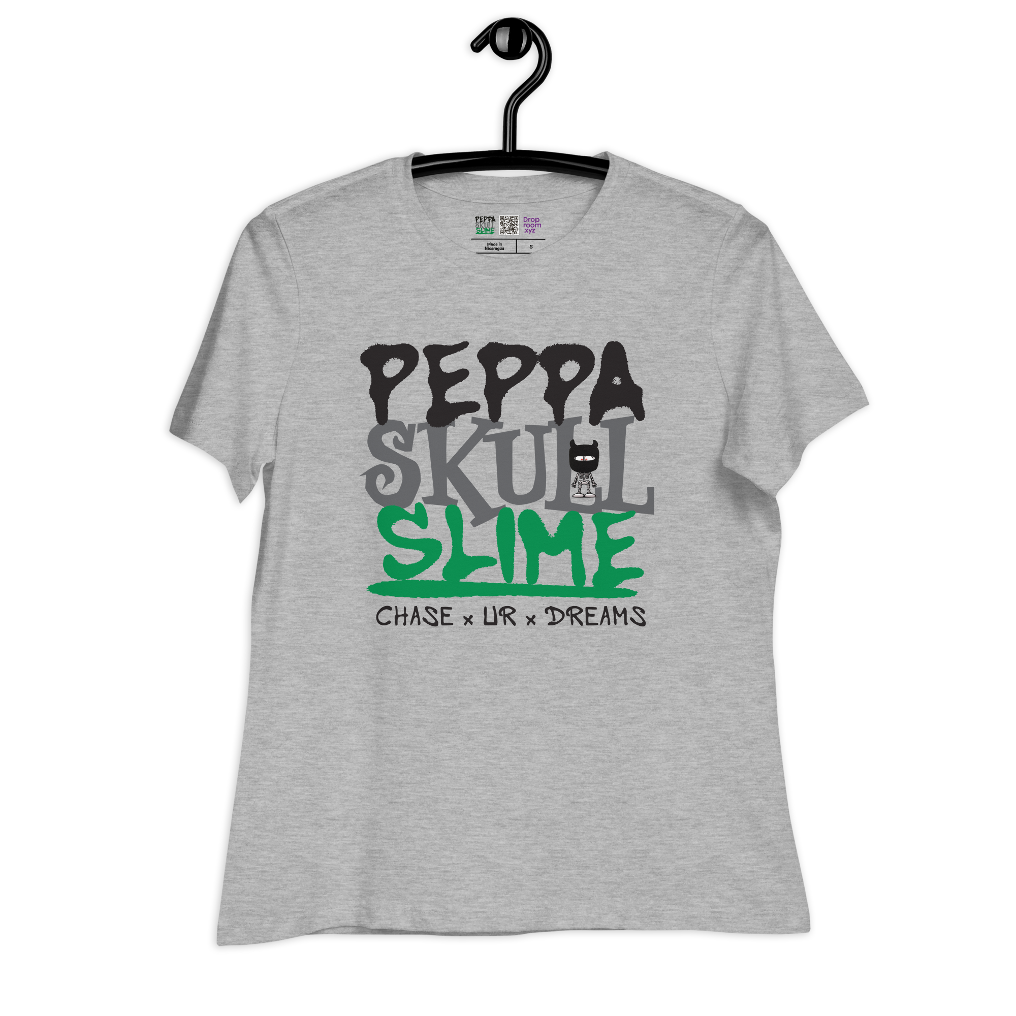 PeppaSkullSlime - Women's T-Shirt - (GREY)