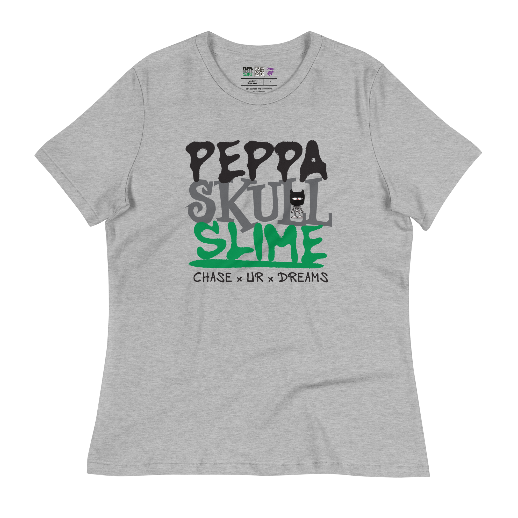 PeppaSkullSlime - Women's T-Shirt - (GREY)