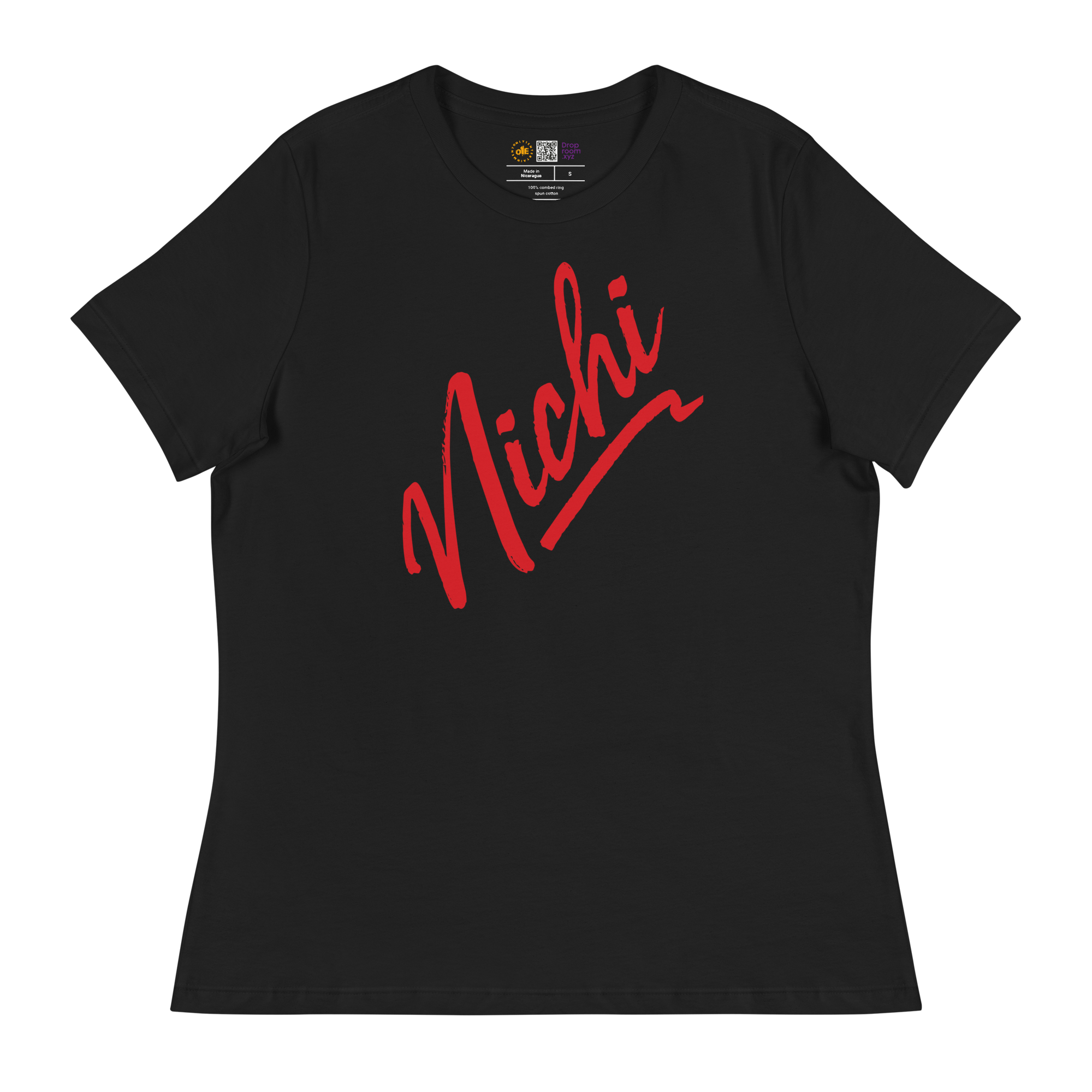 Nichi - Women's T-Shirt - (BLACK)
