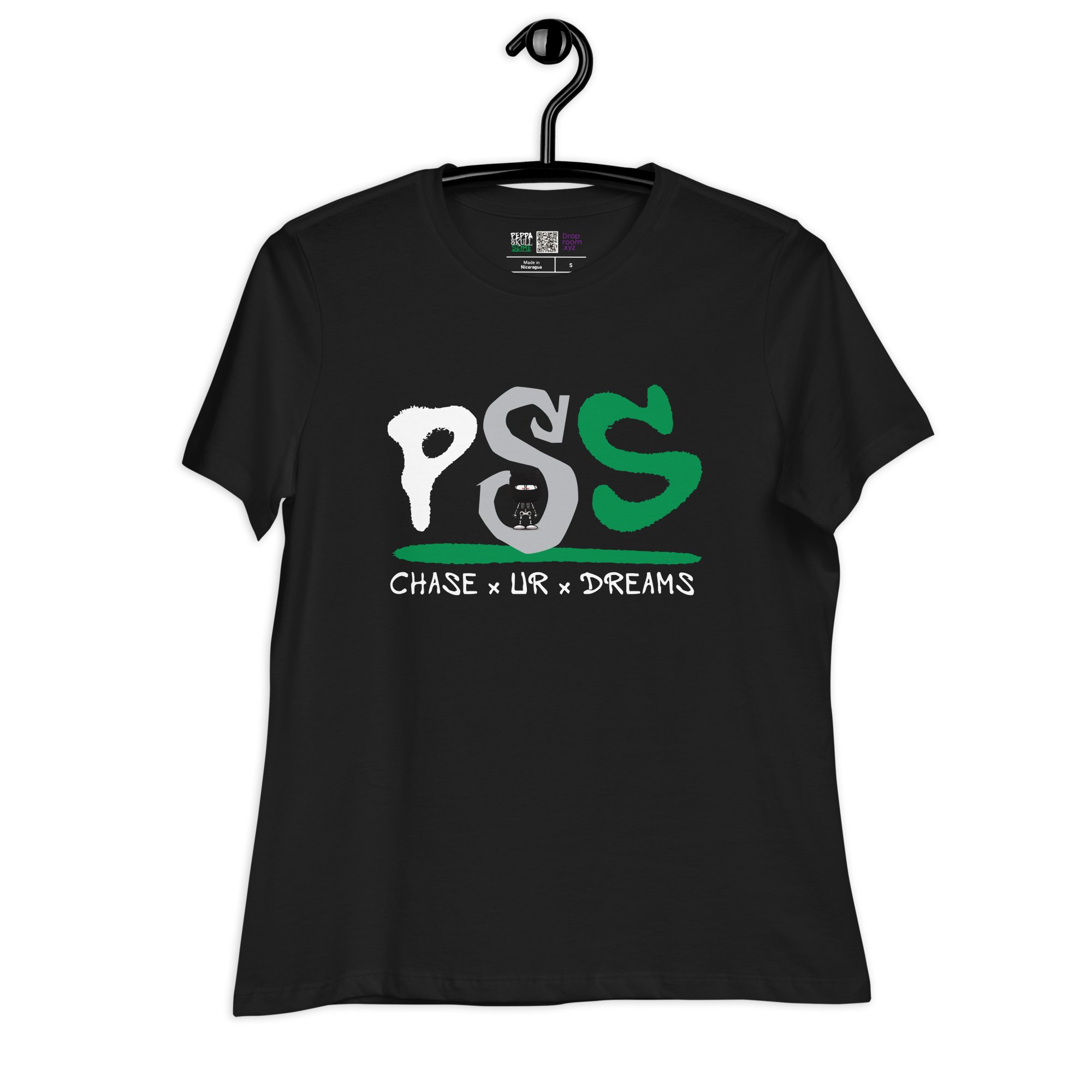 PeppaSkullSlime - Women's T-Shirt - PSS - (BLACK)