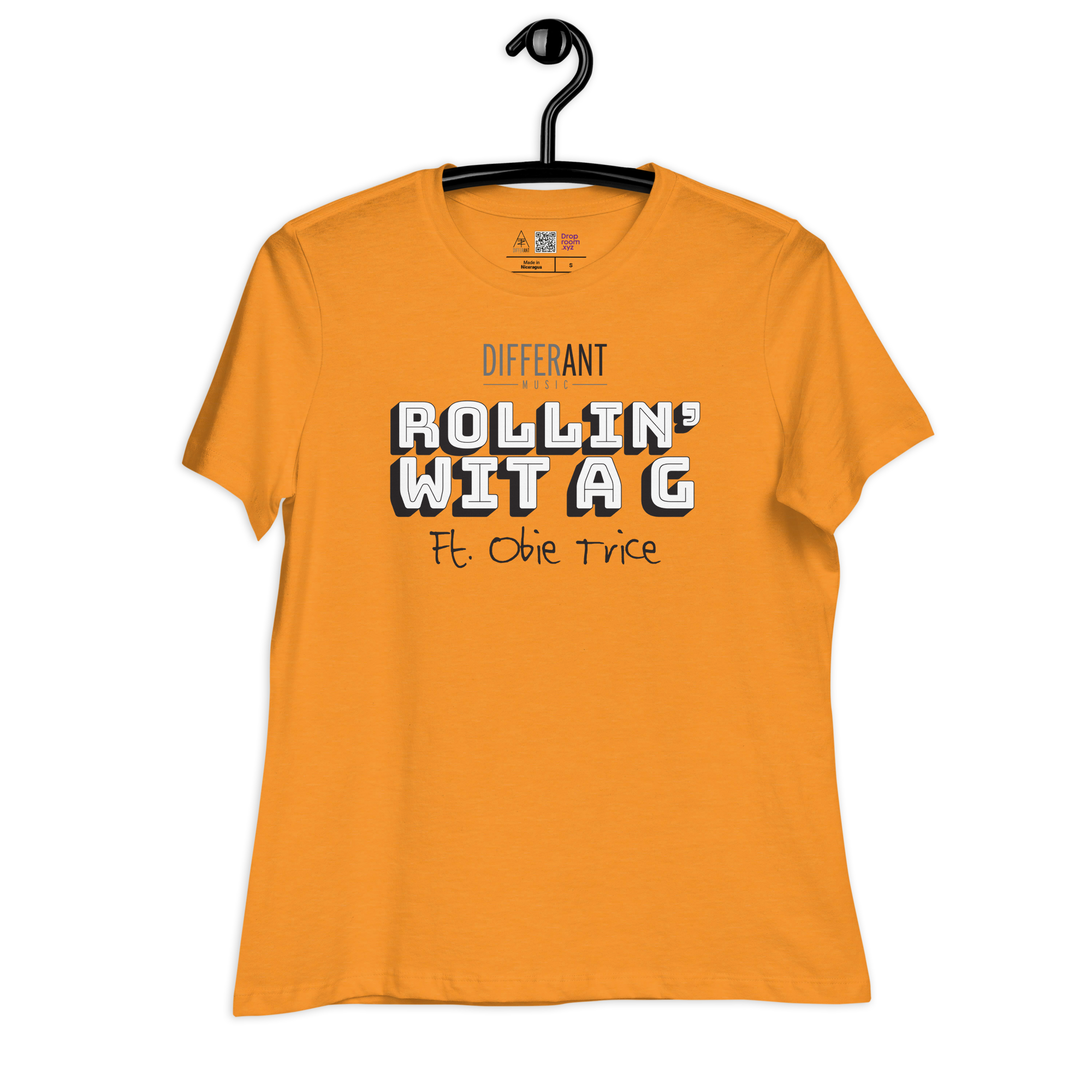 Differ_Ant - Rollin' Wit A G - Women’s T-Shirt - GOLD TITLE
