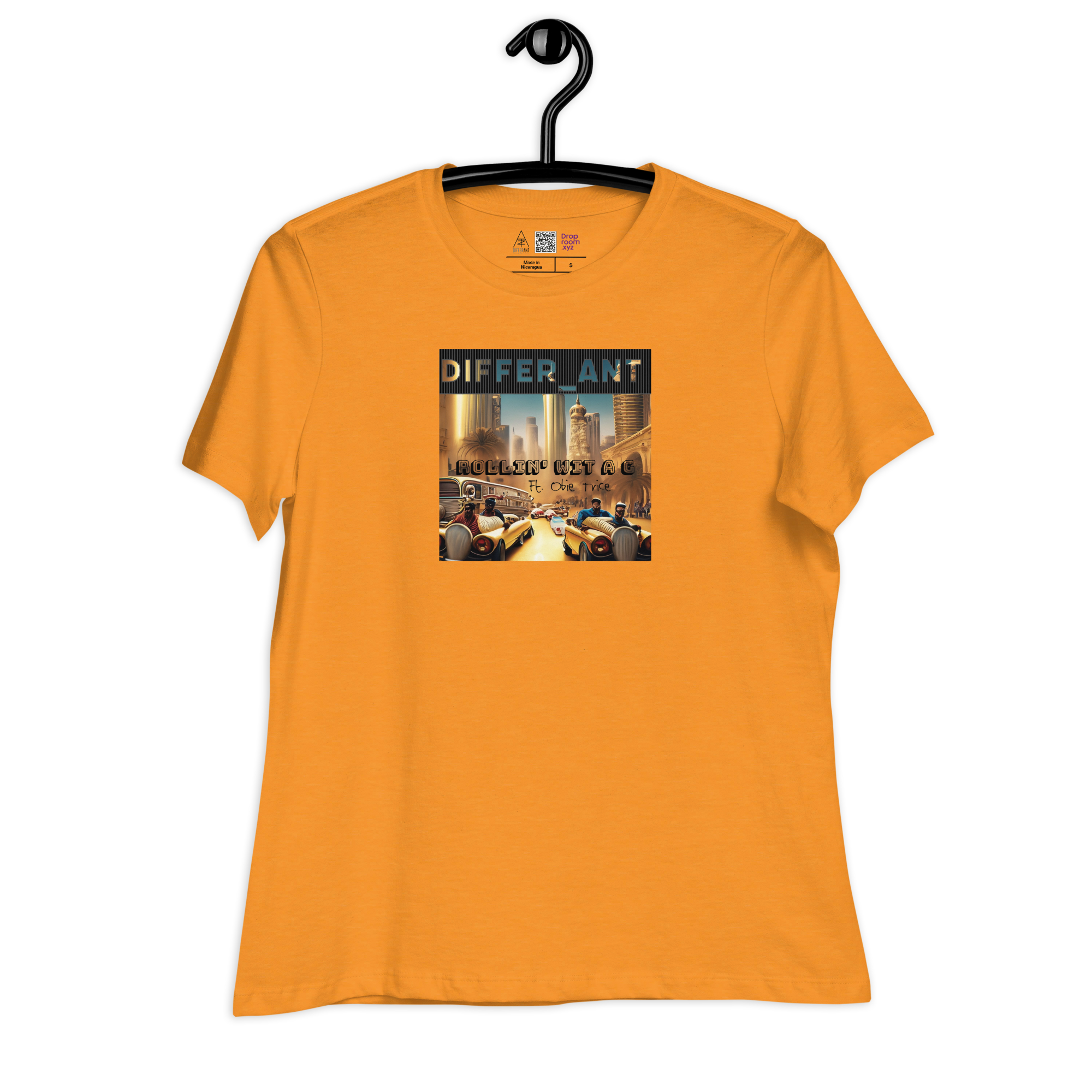 Differ_Ant - Rollin' Wit A G - Women’s T-Shirt - GOLD COVER