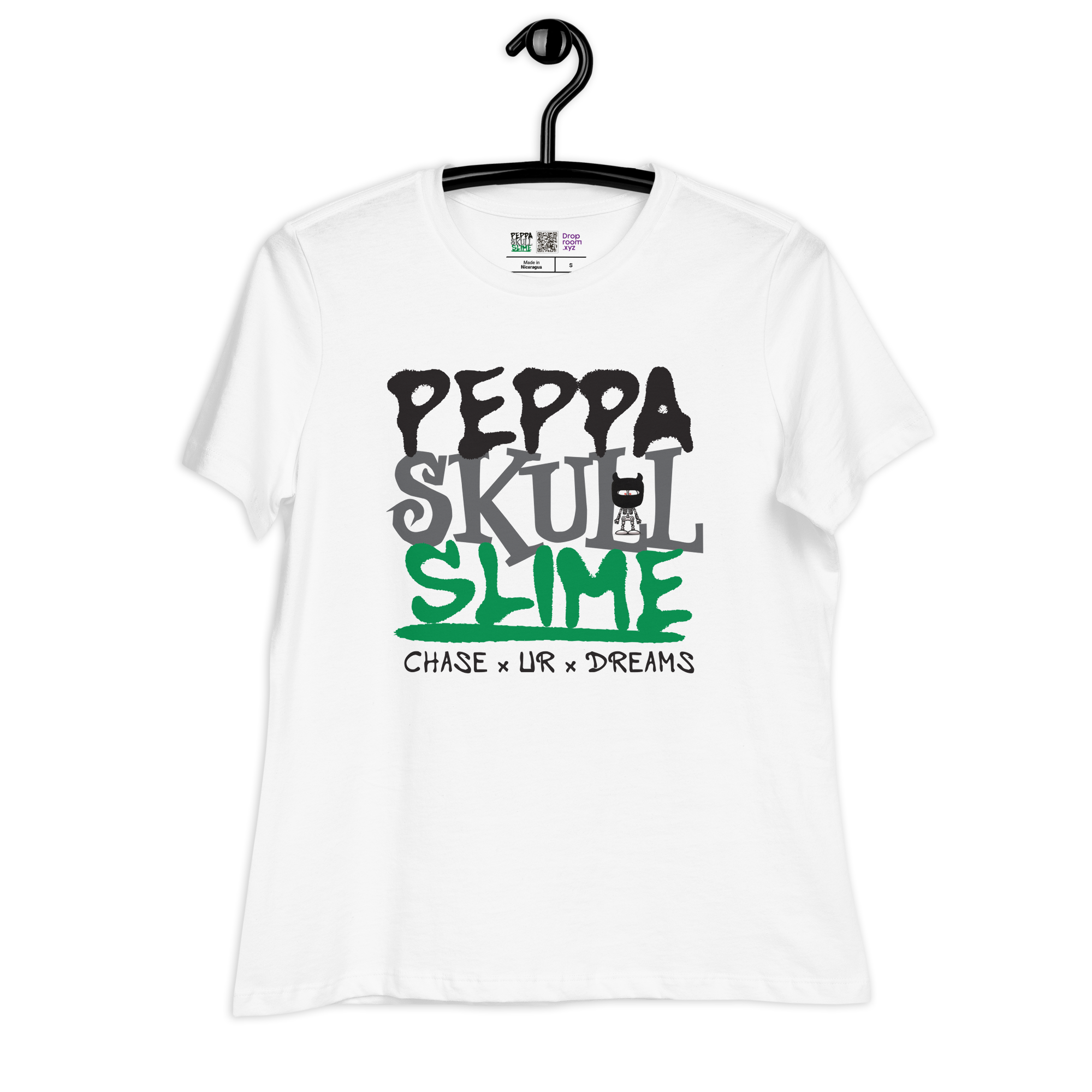 PeppaSkullSlime - Women's T-Shirt - (WHITE)