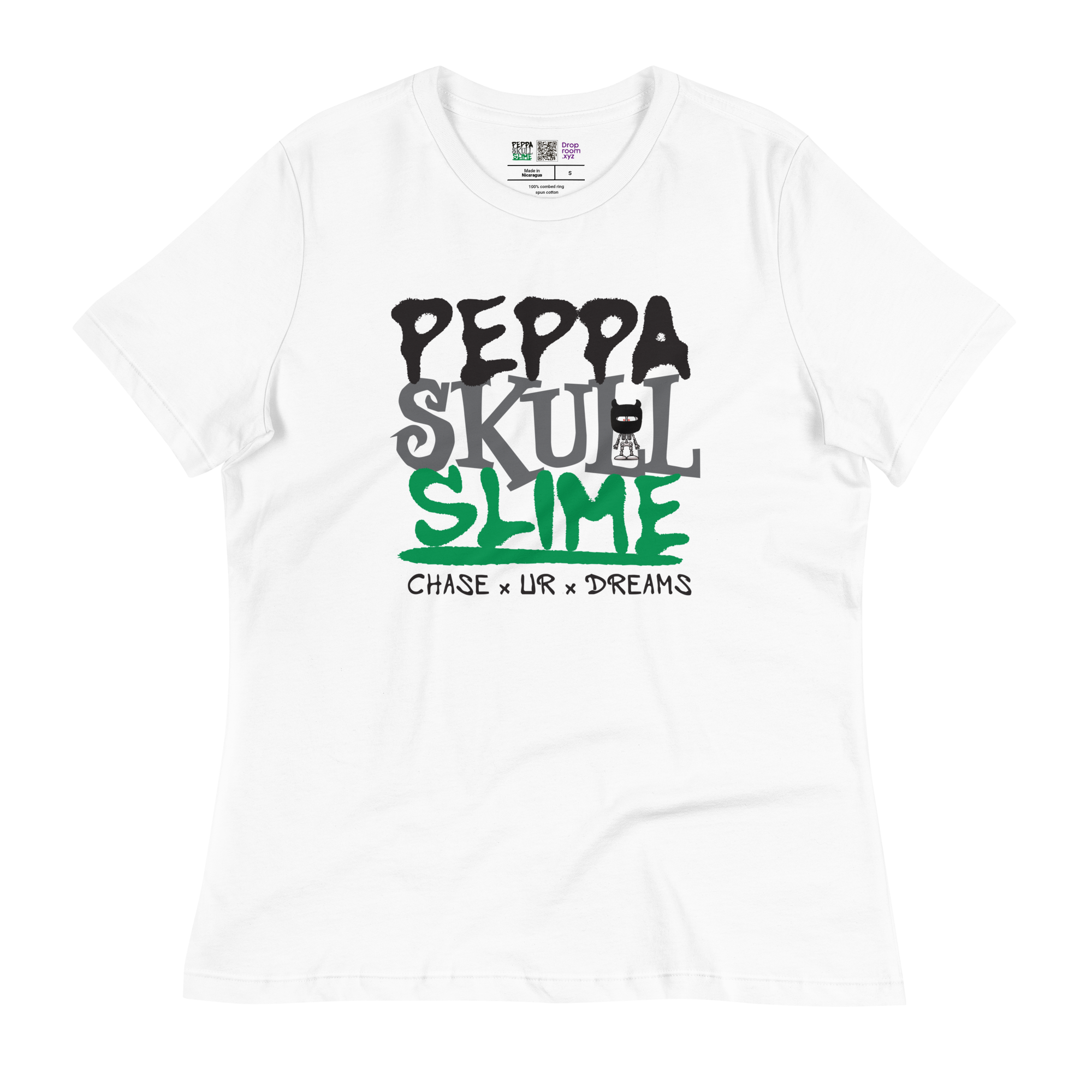 PeppaSkullSlime - Women's T-Shirt - (WHITE)