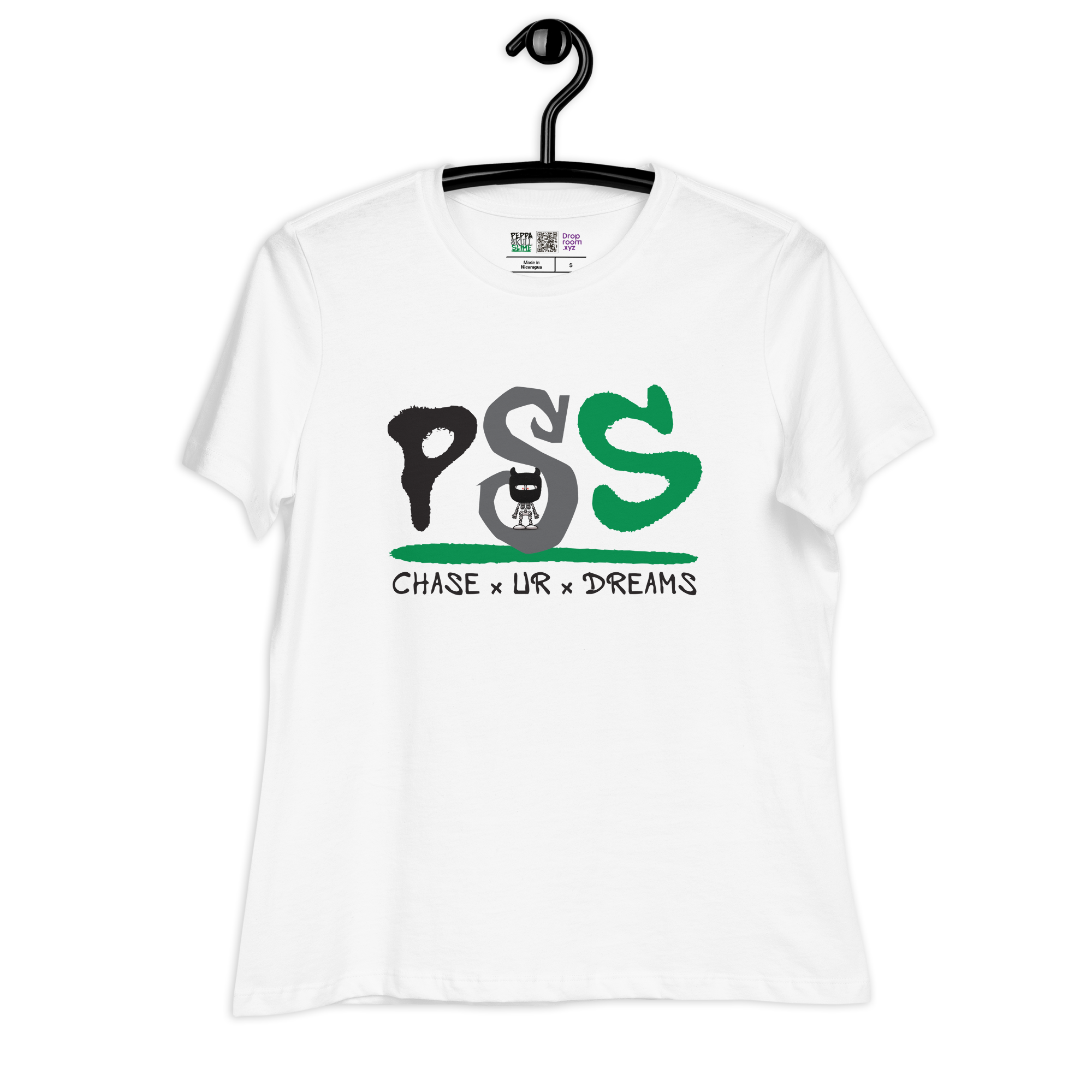 PeppaSkullSlime - Women's T-Shirt - PSS - (WHITE)