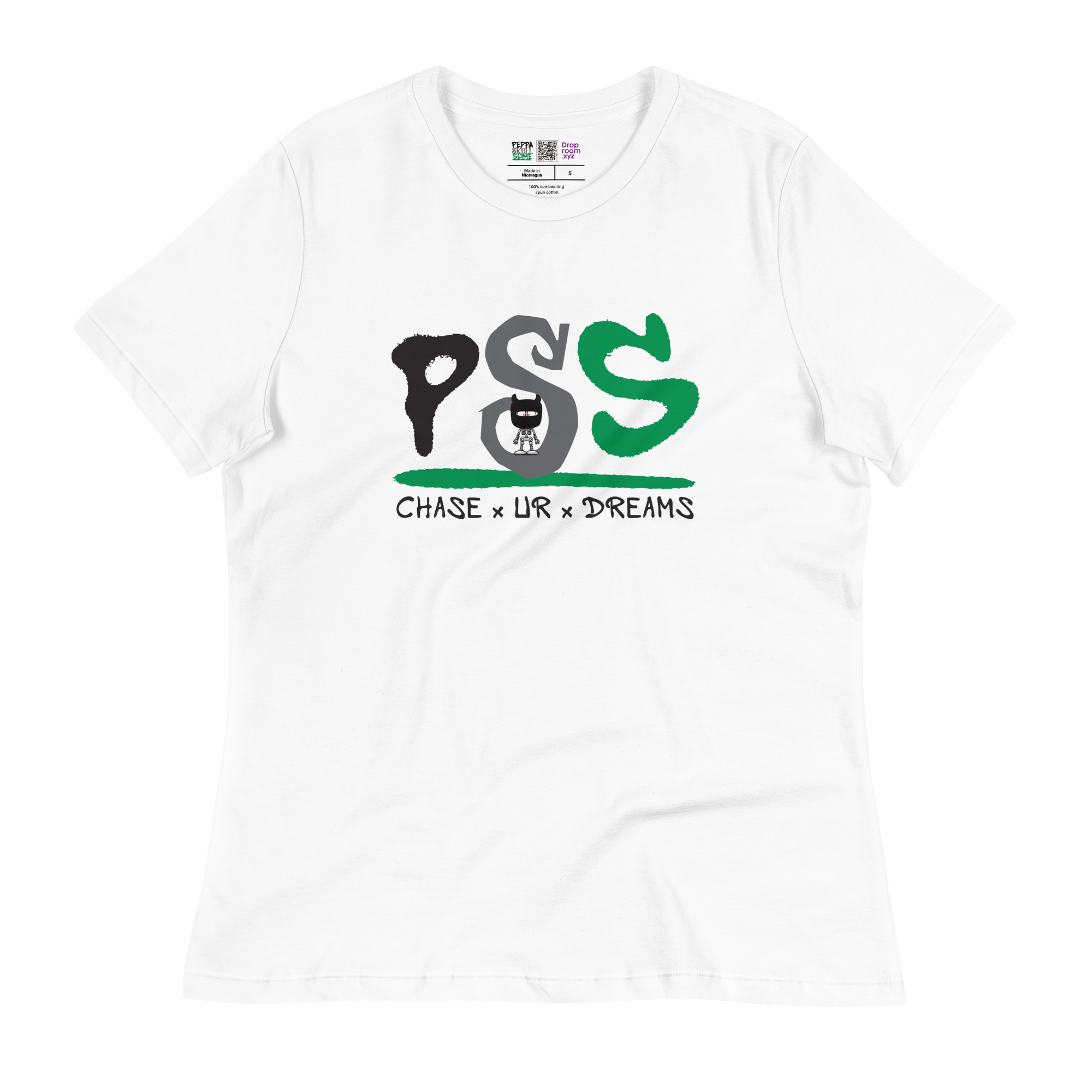 PeppaSkullSlime - Women's T-Shirt - PSS - (WHITE)